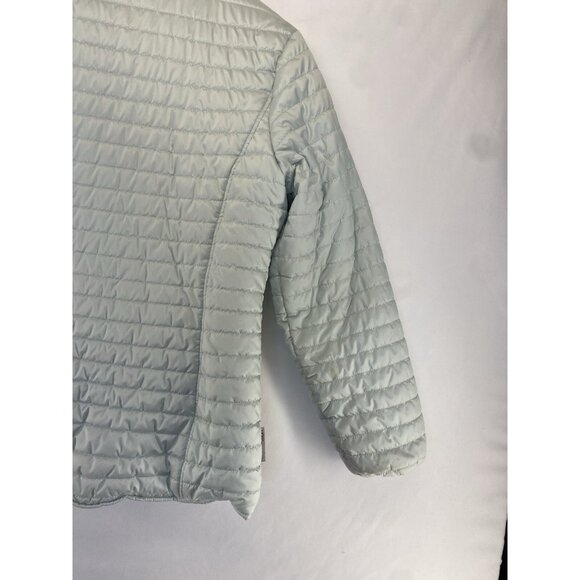 UGG ZANA PUFFER COAT MINT GREEN FLEECE JACKET W/ STAINS Women’s Size Medium - Picture 14 of 15